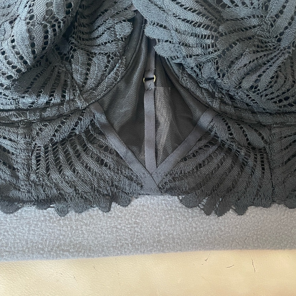 Lane Bryant Seriously Sexy Black Lace Bra - NWT!  (44DD) - Picture 8 of 14
